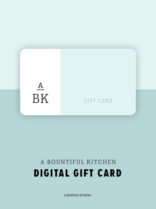 A Bountiful Kitchen Products Giftcard